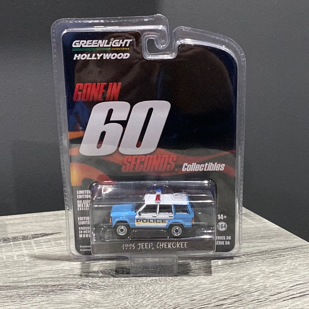 GreenLight | Gone in 60 Seconds: 1995 Jeep Cherokee - 1:64 Scale Die-Cast